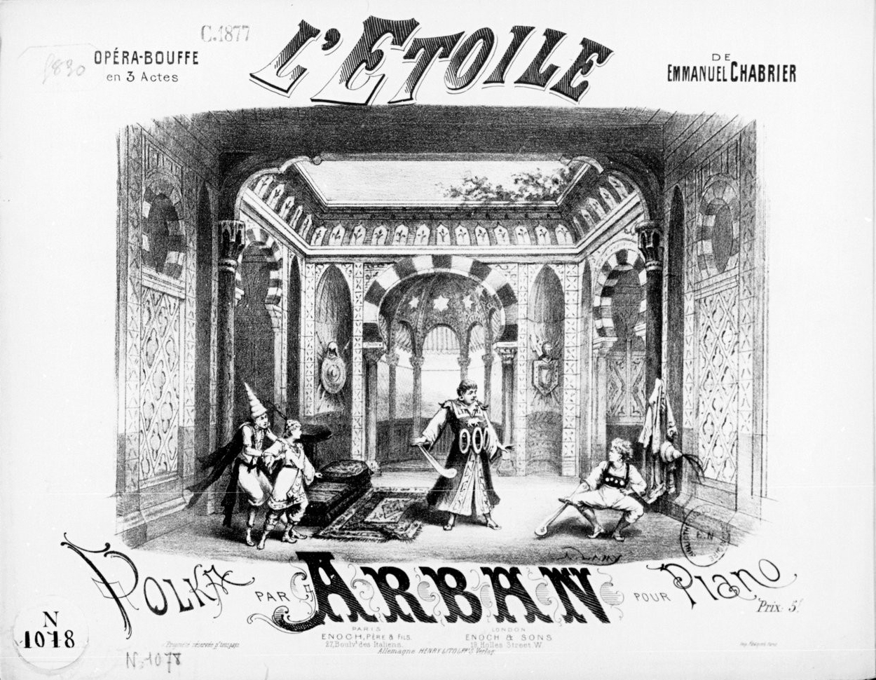 l'Etoile d'Emmanuel Chabrier Opera Avignon